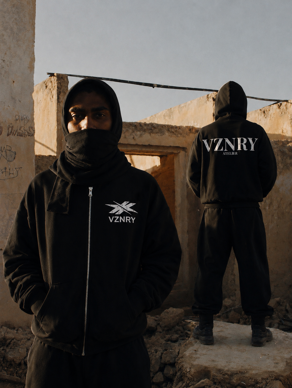 Duality Zip Up Jacket