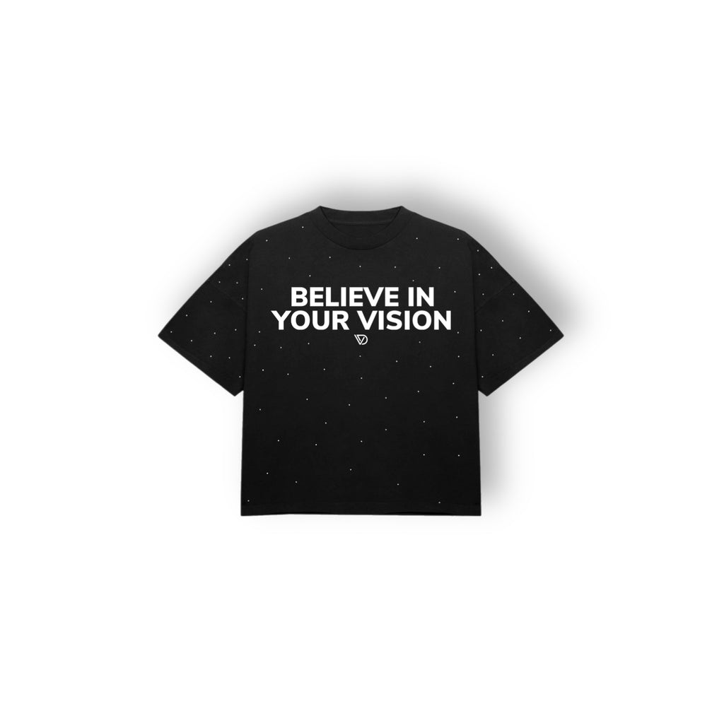 Visionary “VZN MANIFEST” OVERSIZED CROP TEE